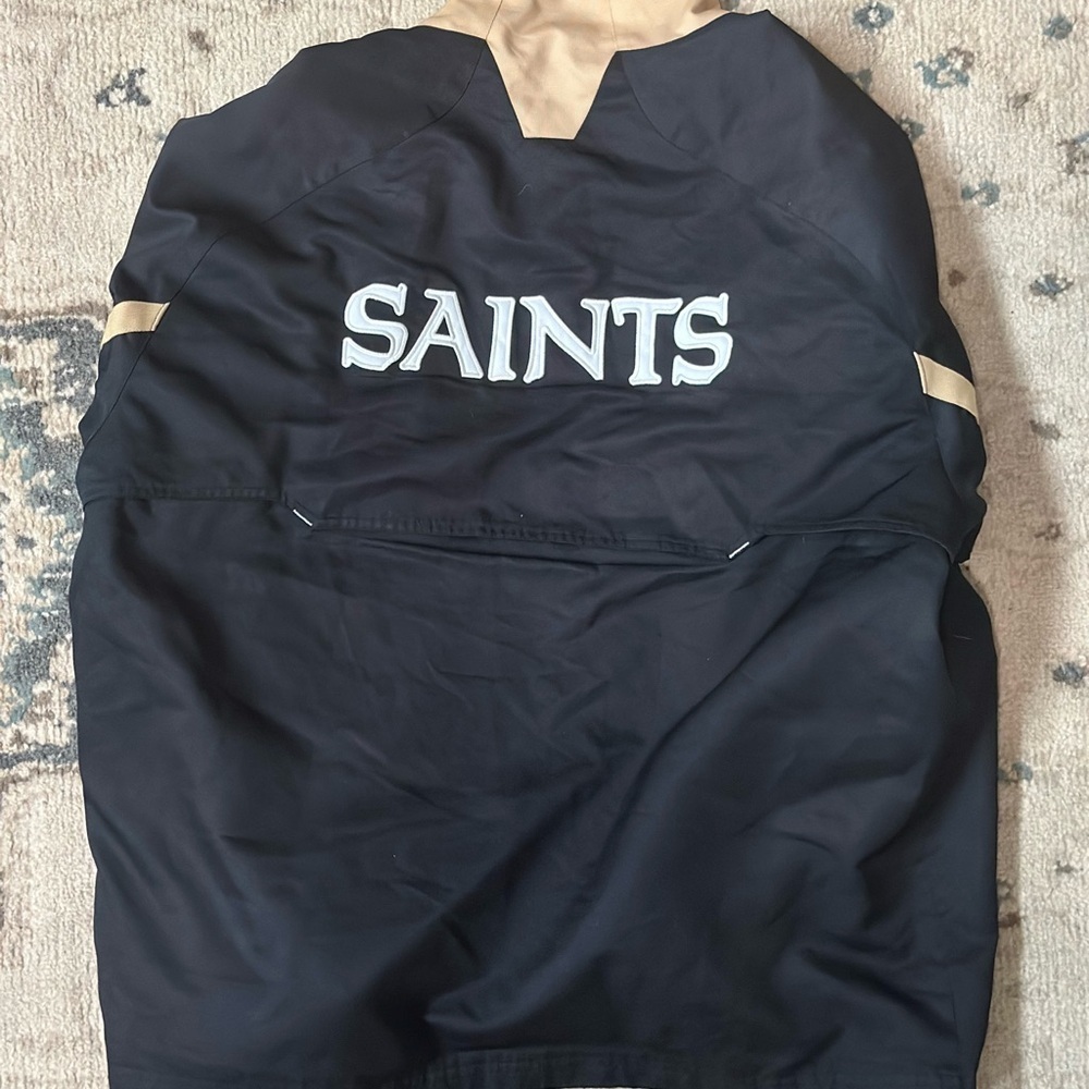 New Orleans Saints windbreaker jacket - Picture 3 of 4